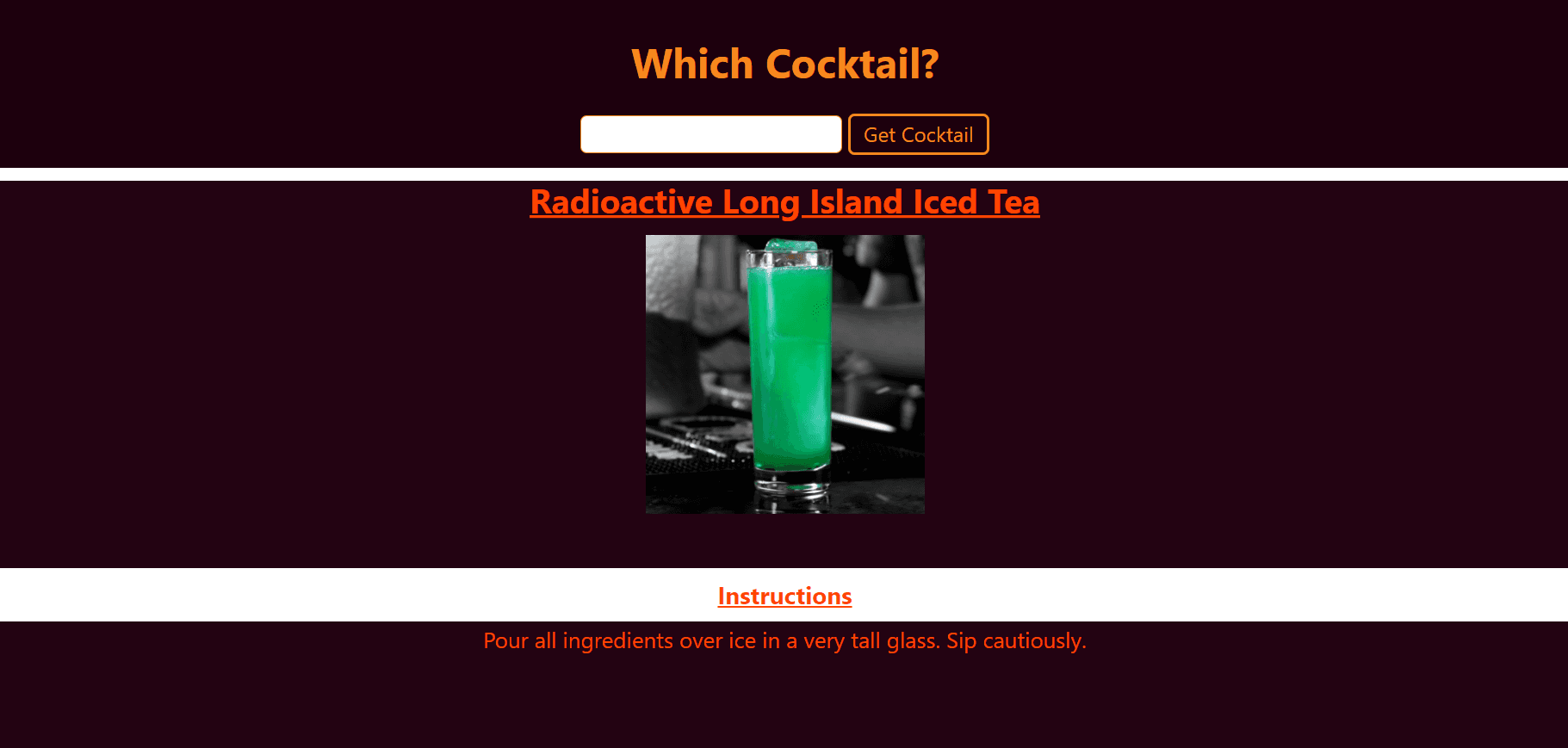 Cocktail Hour